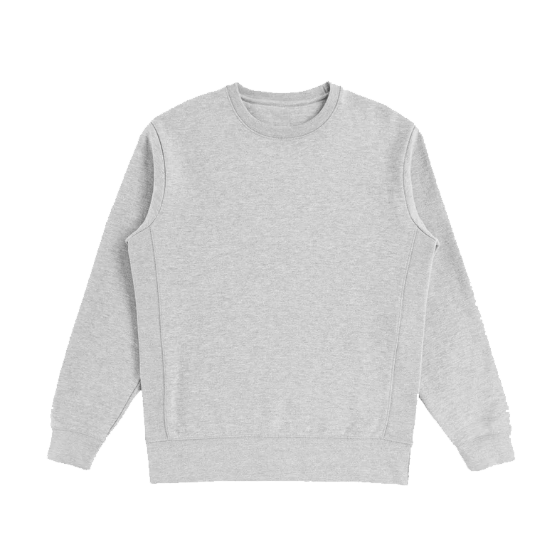 Organic cotton crew neck sweatshirt hotsell