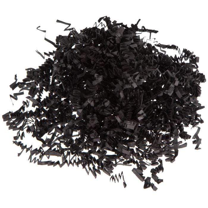 hanxiulin black crinkle cut paper shred filler, shredded paper for