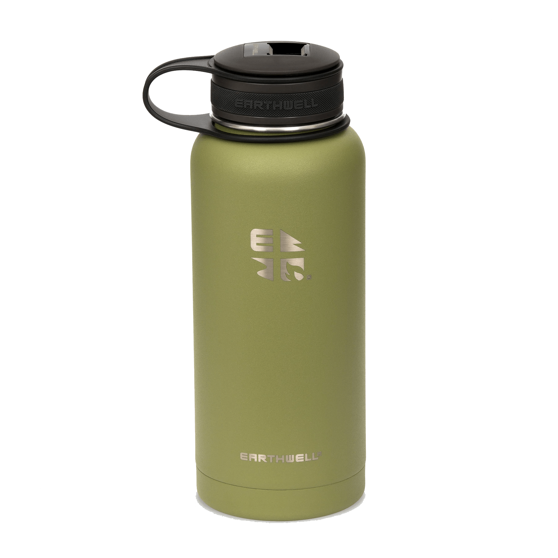 SIMPLE MODERN Summit Green Double Wall Water Bottle With Chug Lid 32oz