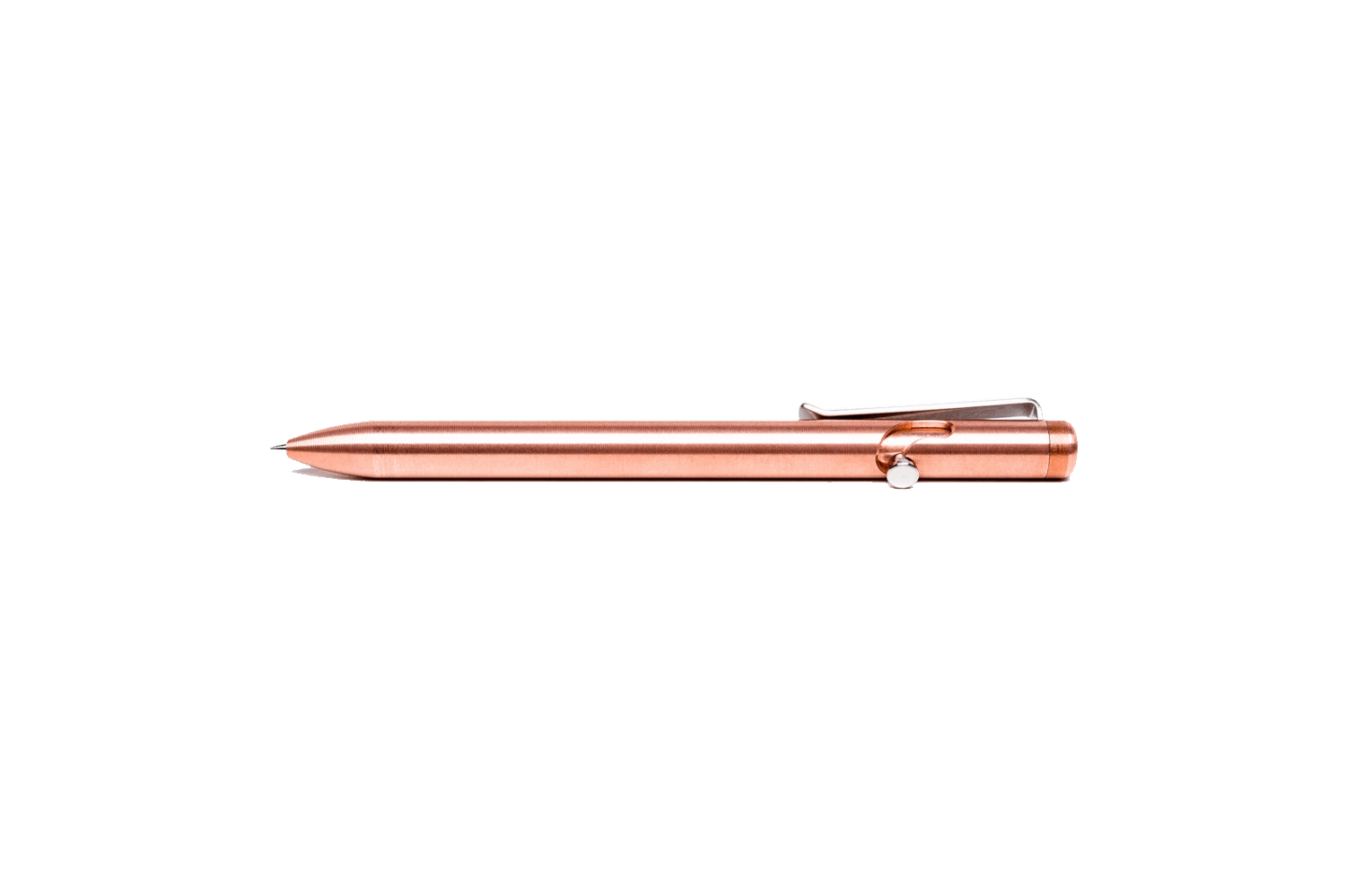 Fancy top Engraved Bolt Action Click Pen