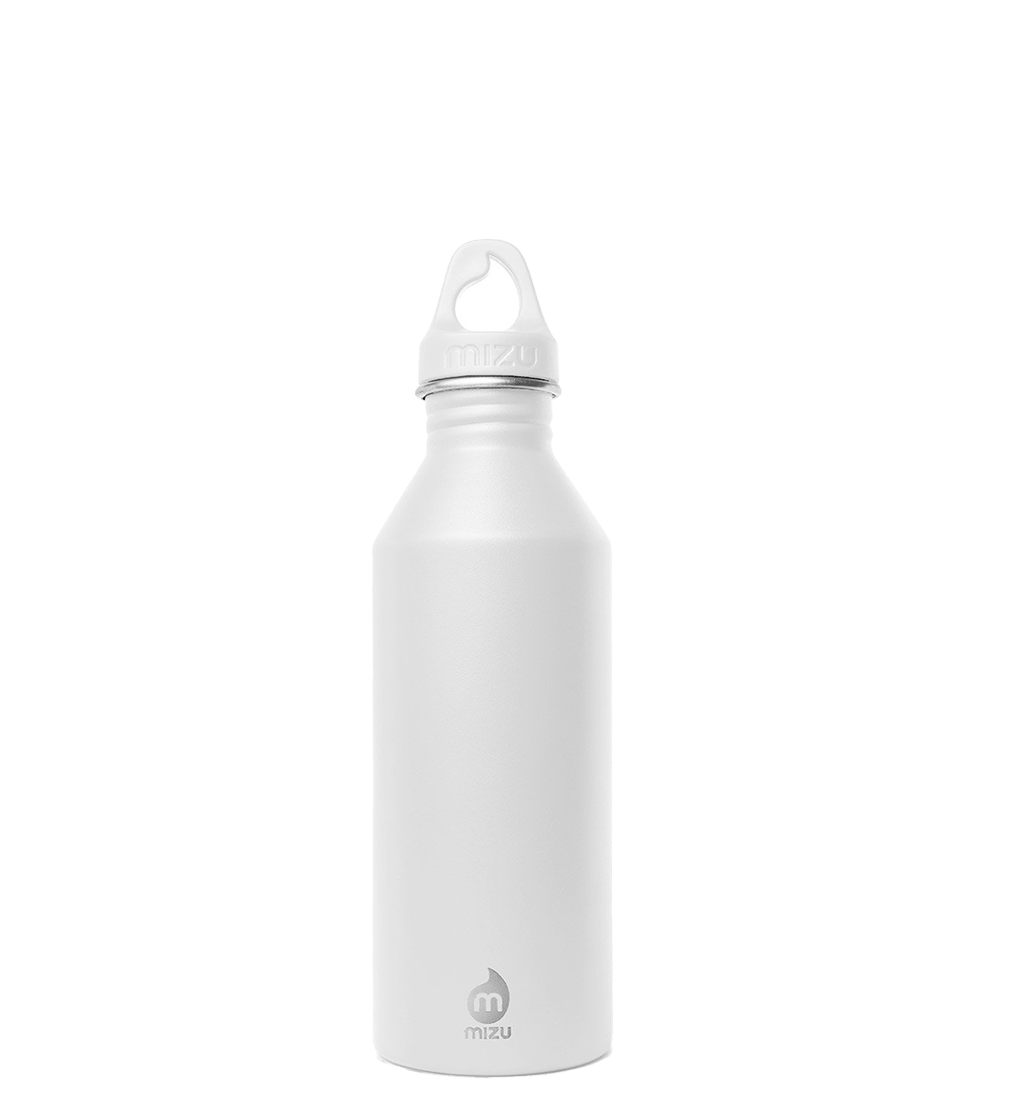 Insulated 23oz Water Bottle - White Marble