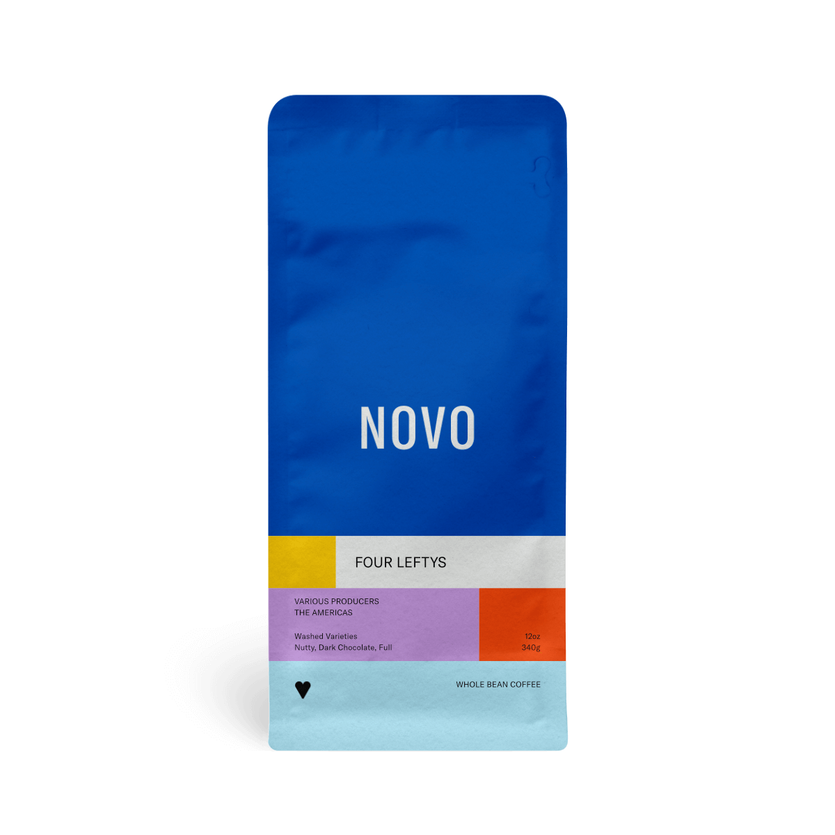 12oz / AeroPress Custom Novo Coffee - Four Leftys - Corporate Gifts