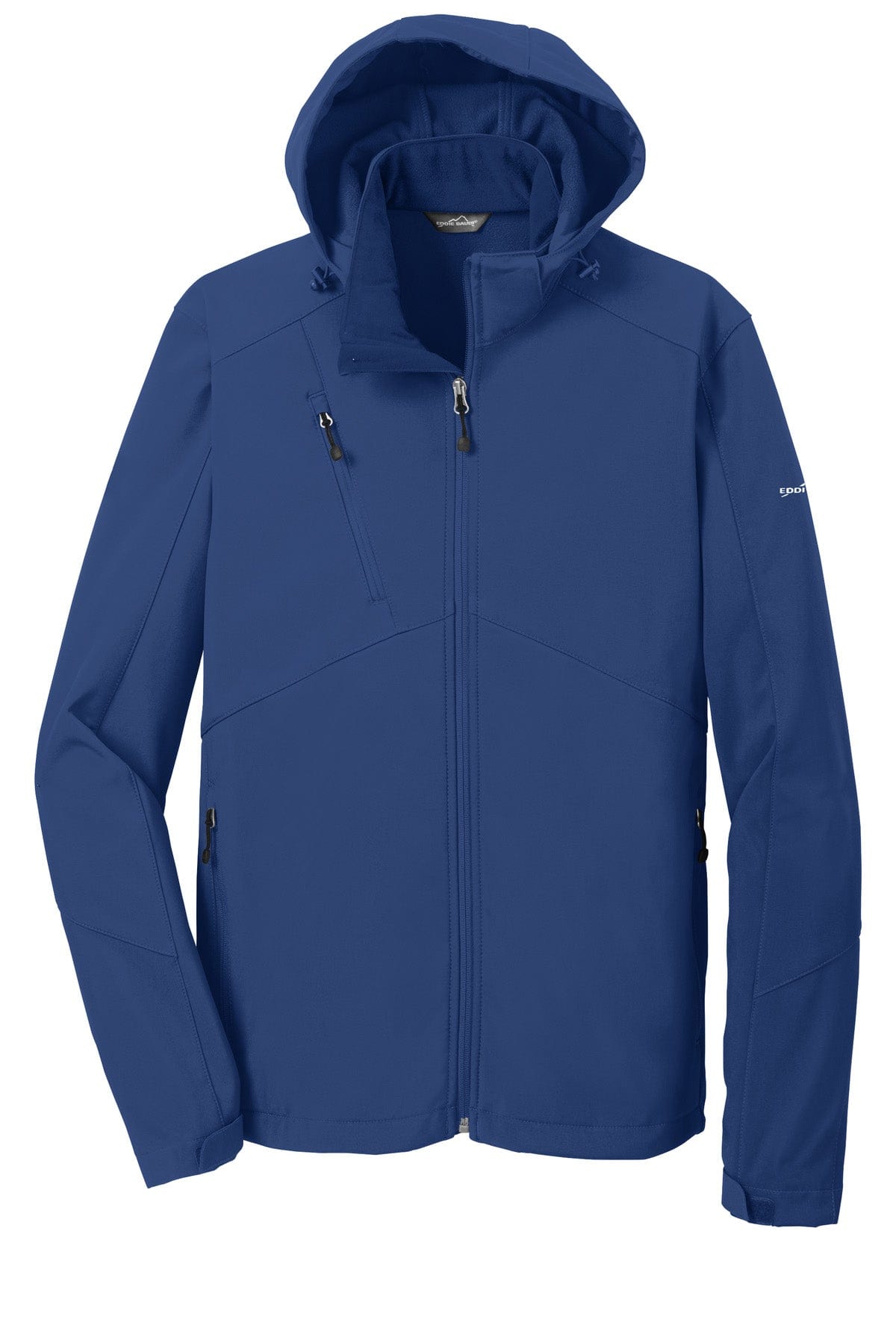 Admiral Blue / XS / Mens Custom Eddie Bauer Hooded Soft Shell Parka - Corporate Gifts