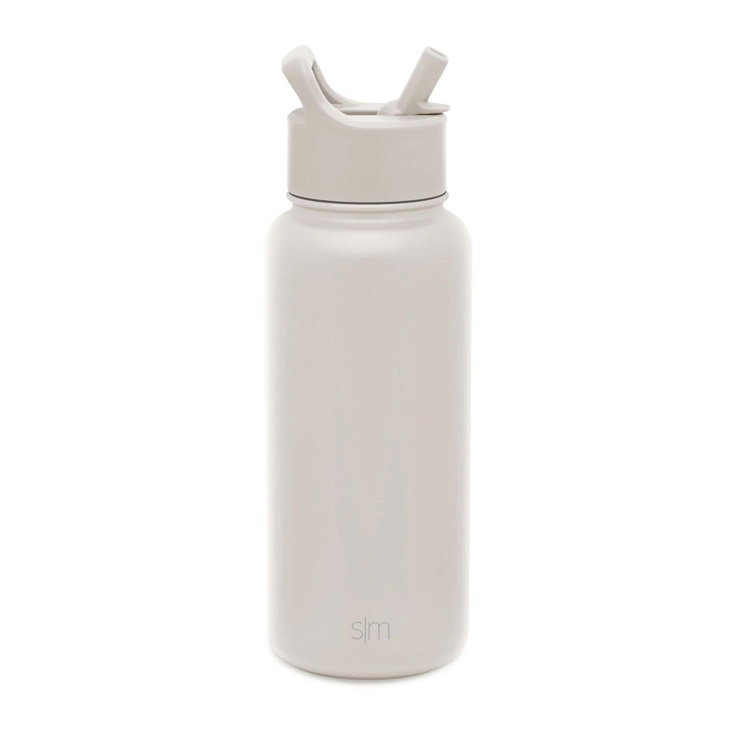 Almond Birch Custom Summit Water Bottle With Straw Lid - 32oz - Corporate Gifts