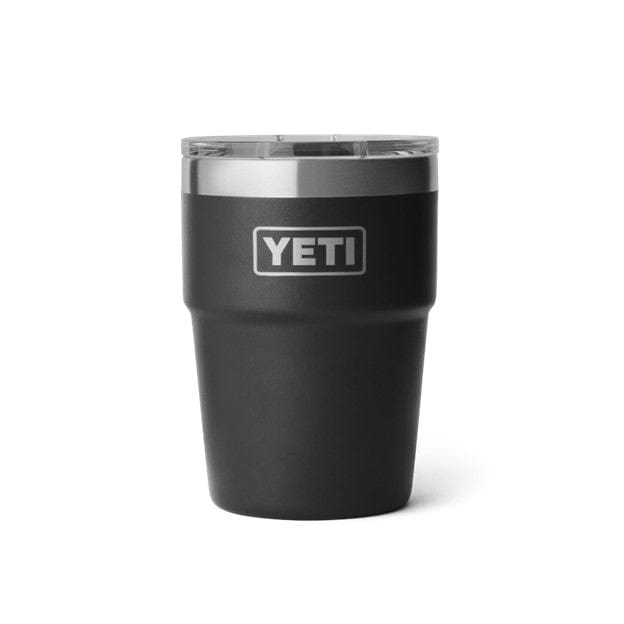 Black / 16 oz. Custom YETI Rambler Stackable Cup - Corporate Gifts