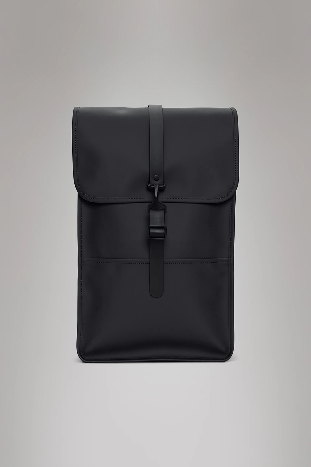 Black Custom Rains Backpack - Corporate Gifts