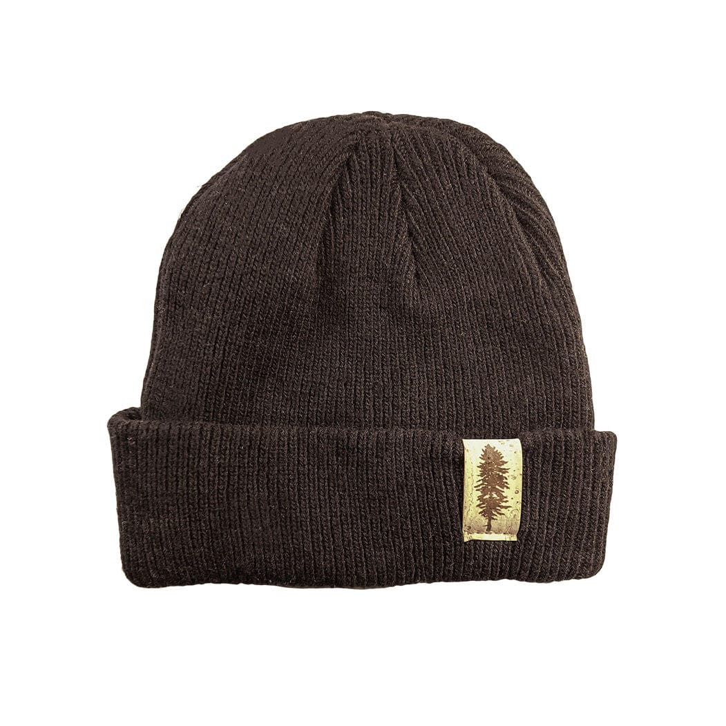 Black Custom Rustek Merino & Cork Beanie - Corporate Gifts