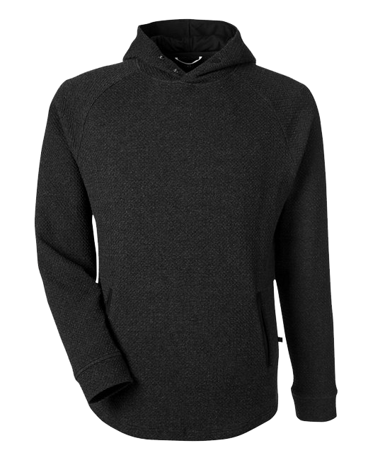 Black / SM Custom Swannies Golf Unisex Camden Hooded Pullover - Corporate Gifts