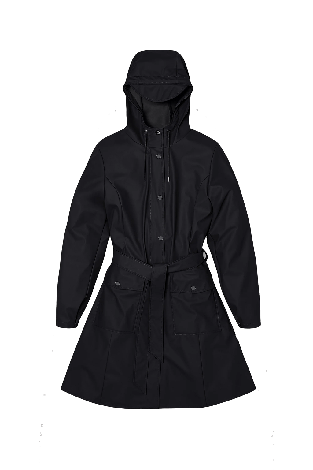 Black / XS Custom RAINS Curve W Jacket - Corporate Gifts