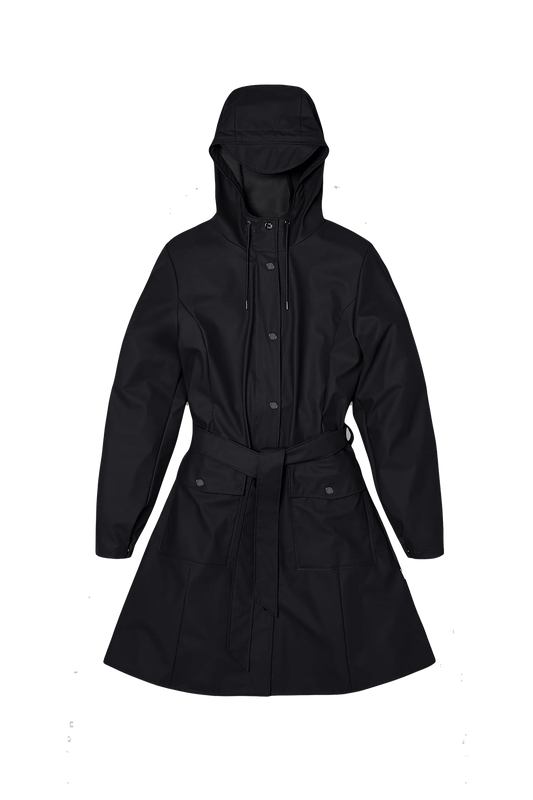 Black / XS Custom RAINS Curve W Jacket - Corporate Gifts