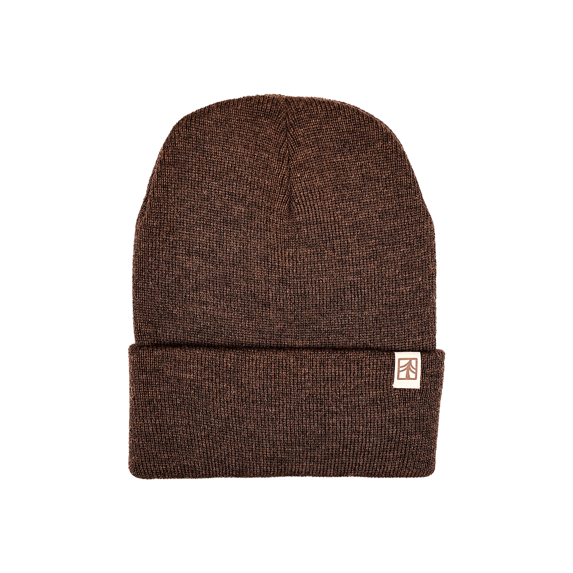 Brown Custom Rustek Merino Wool Watch Cap Beanie - Corporate Gifts