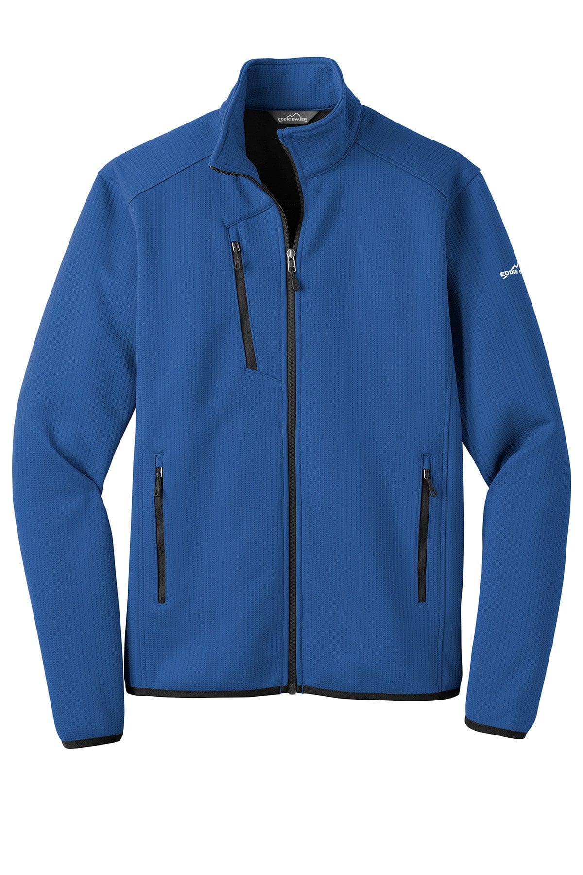 Cobalt Blue / XS / Men's Custom Eddie Bauer Dash Full-Zip Fleece Jacket - Corporate Gifts