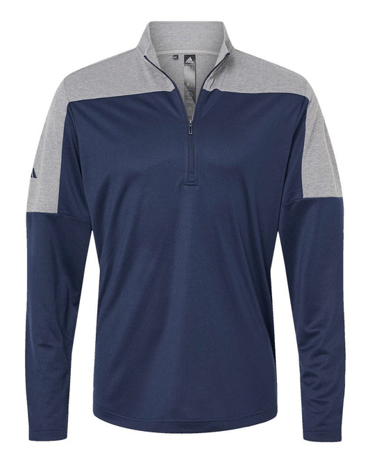 Collegiate Navy/ Grey Three Melange