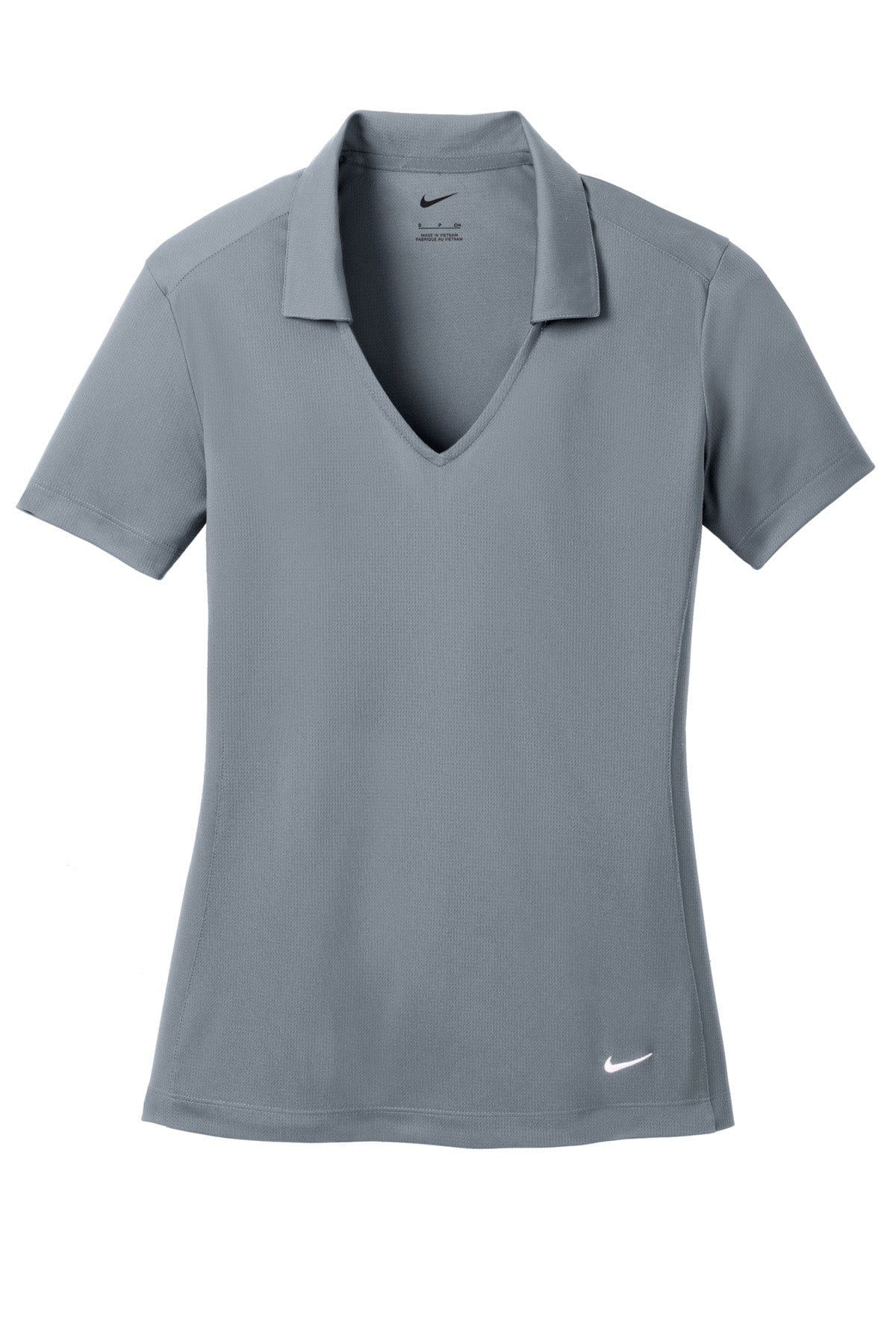 Cool Grey / XL / Womens Custom Nike Dri-FIT Vertical Mesh Polo - Corporate Gifts