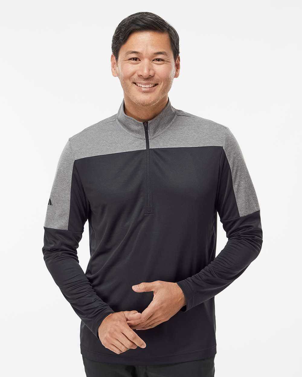 Custom Adidas Lightweight Quarter Zip Pullover - Corporate Gifts