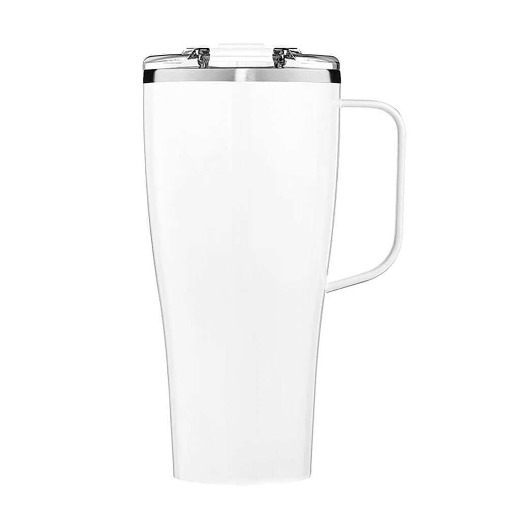 BruMate 32 oz Toddy BPA Free Vacuum Insulated Mug Ice White Hot