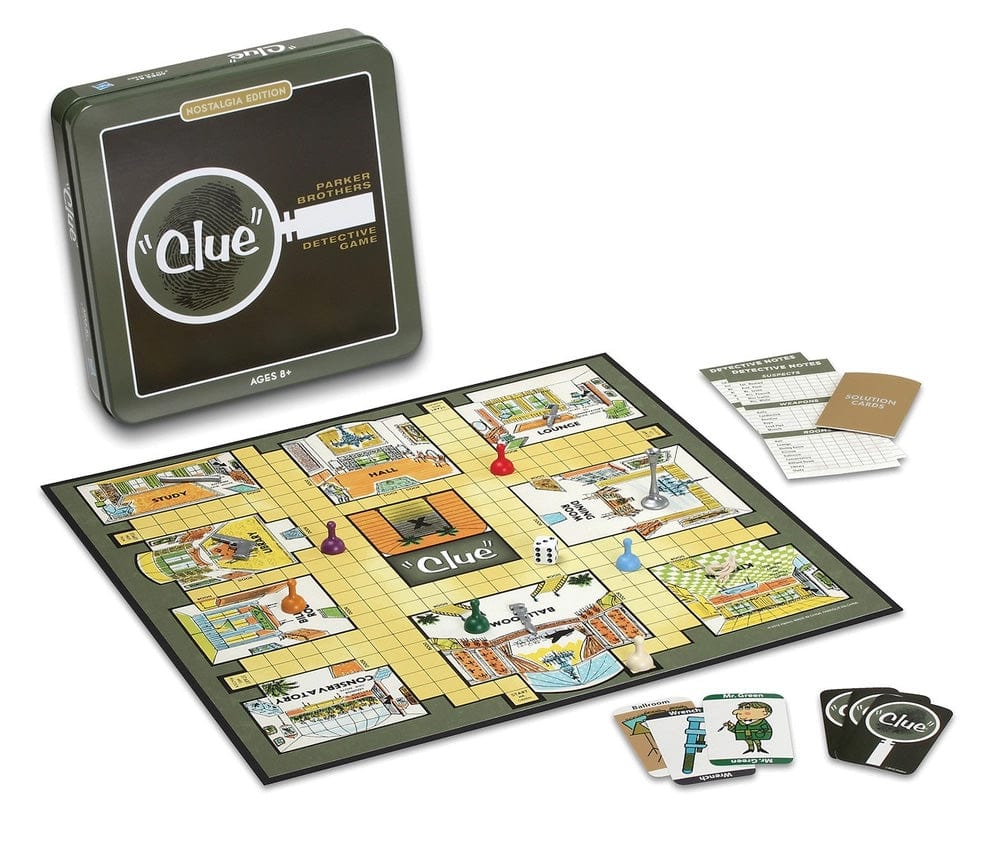 Custom Clue Board Game Nostalgia Tin - Corporate Gifts