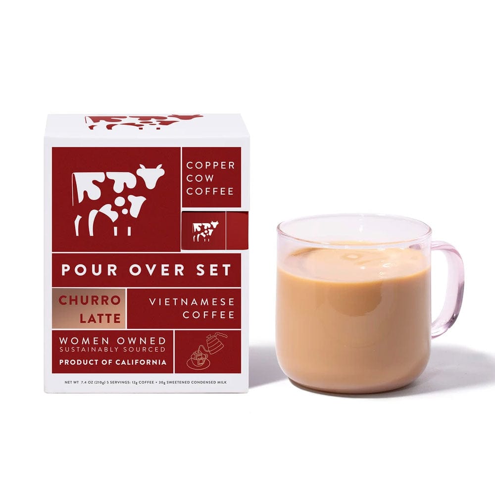 Custom Copper Cow Coffee Latte Kit - Corporate Gifts