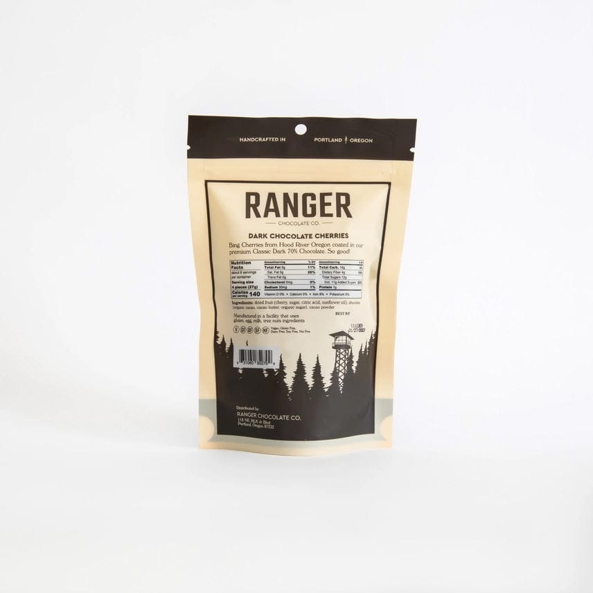 Custom Ranger Dark Chocolate Cherries - Corporate Gifts