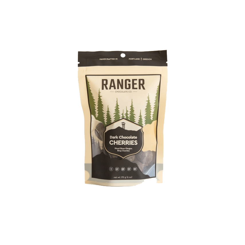 Custom Ranger Dark Chocolate Cherries - Corporate Gifts