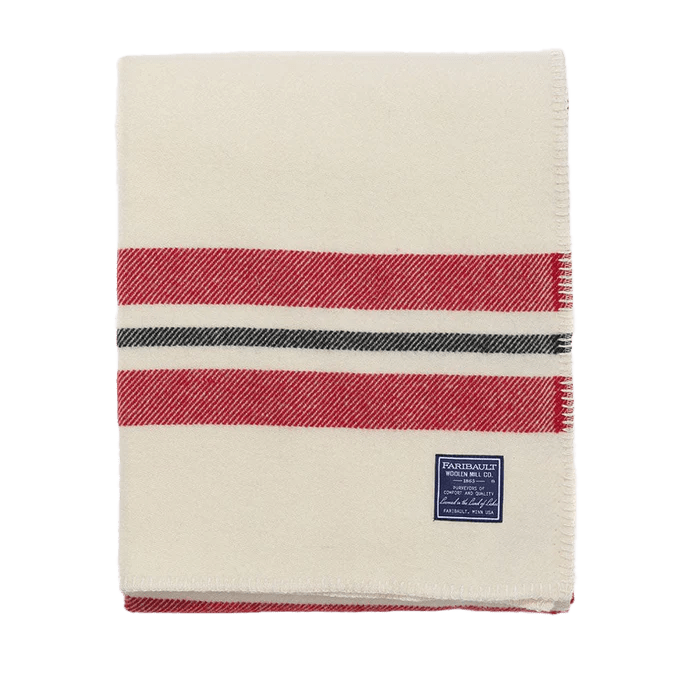 Custom Faribault Cabin Wool Throw | Corporate Gifts | Clove & Twine