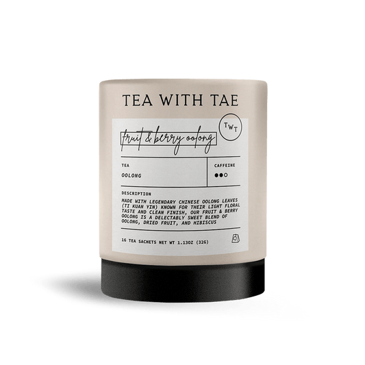 Custom Fruit & Berry Oolong Tea - Corporate Gifts