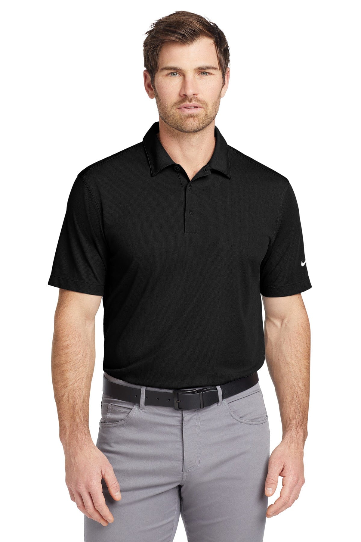 Custom Nike Dri-FIT Vertical Mesh Polo - Corporate Gifts