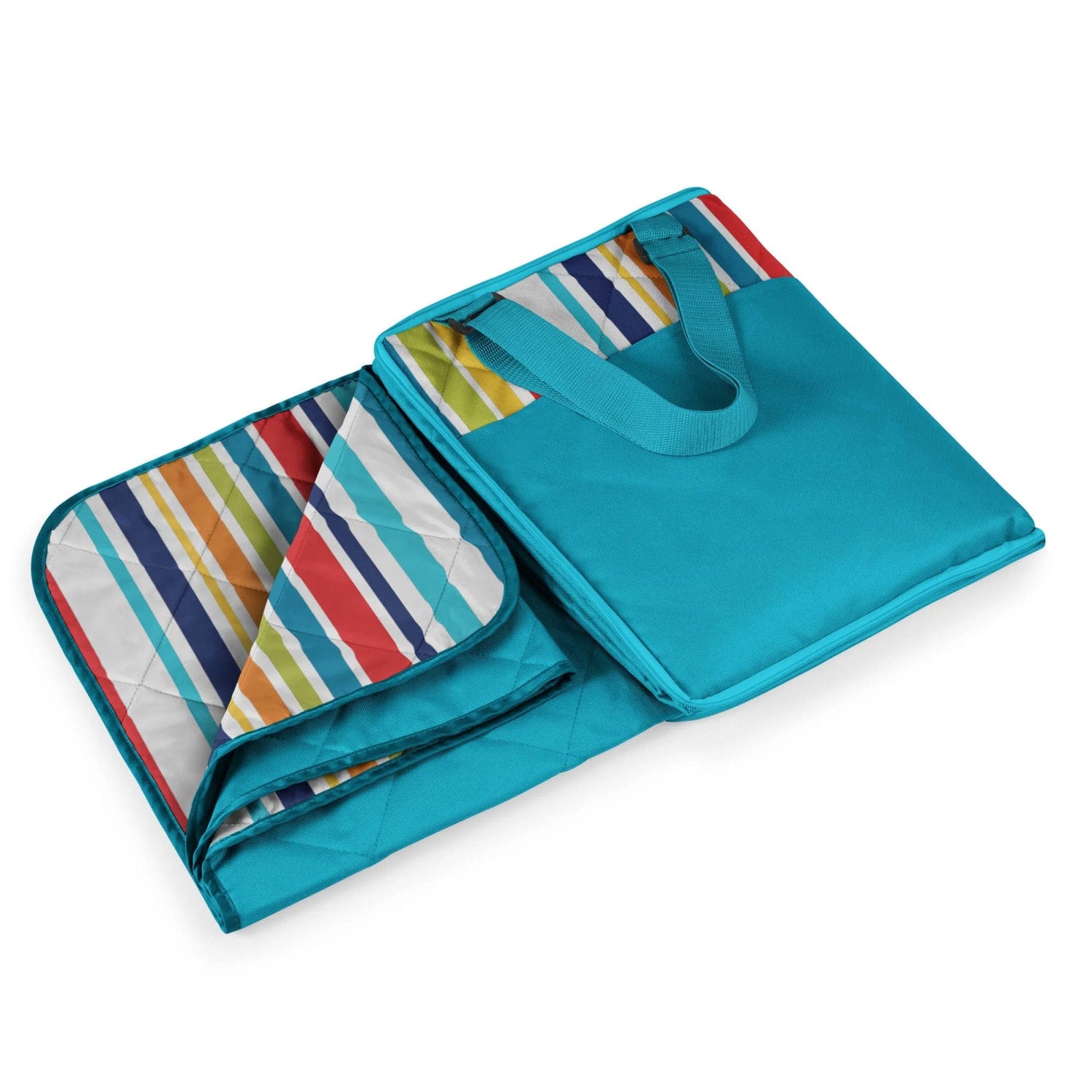 Fun Stripe Custom Vista Outdoor Blanket - Corporate Gifts