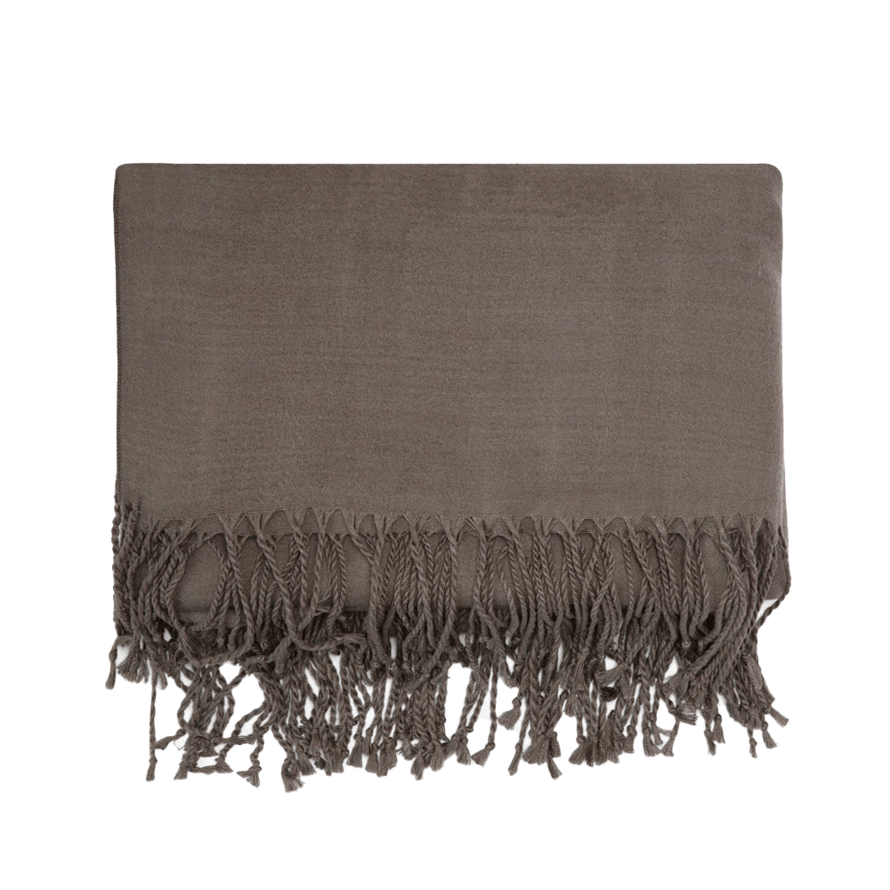 Graphite Custom Ettitude Vegan Cashmere Woven Throw Blanket - Corporate Gifts