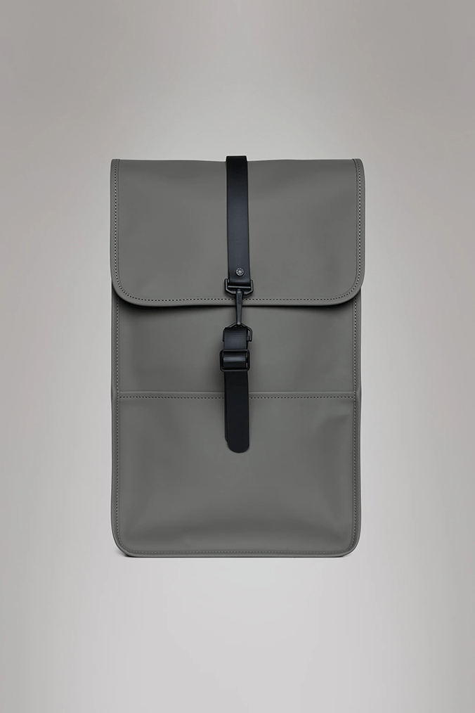 Grey Custom Rains Backpack - Corporate Gifts