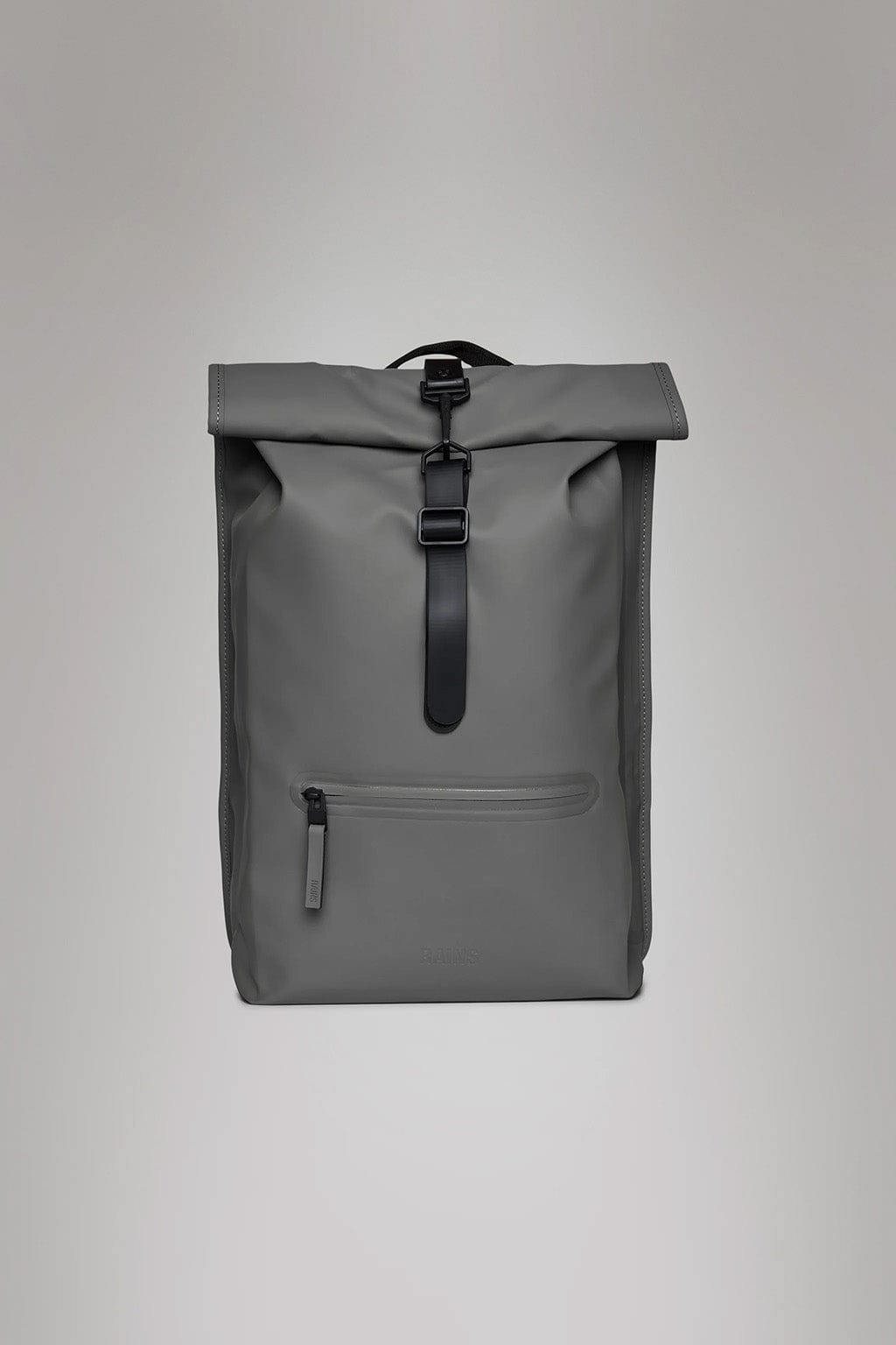 Grey Custom RAINS Rolltop Rucksack - Corporate Gifts