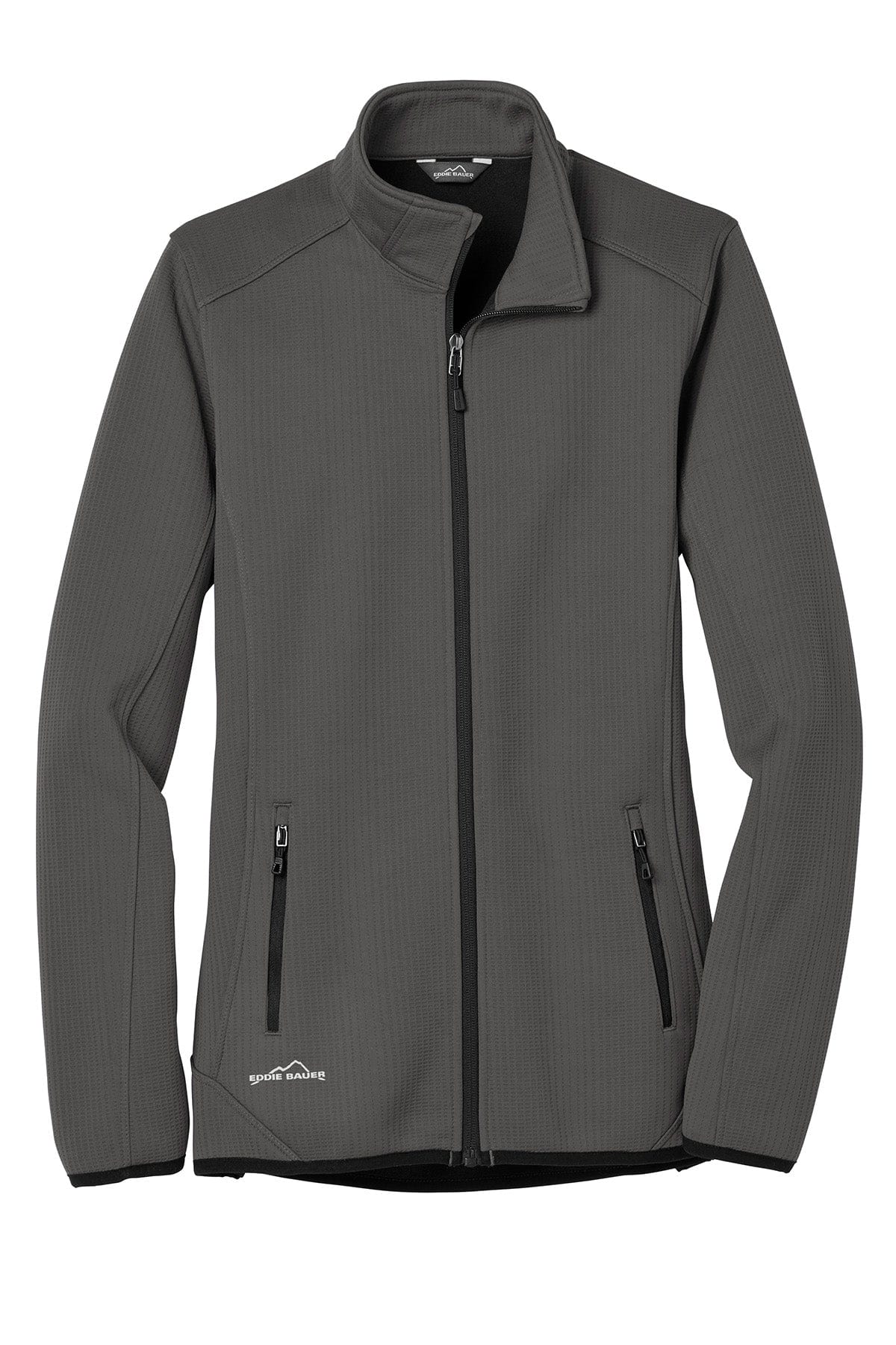 Grey Steel / XS / Women's Custom Eddie Bauer Dash Full-Zip Fleece Jacket - Corporate Gifts