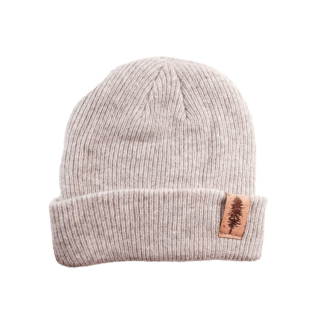 Heather Custom Rustek Merino & Cork Beanie - Corporate Gifts