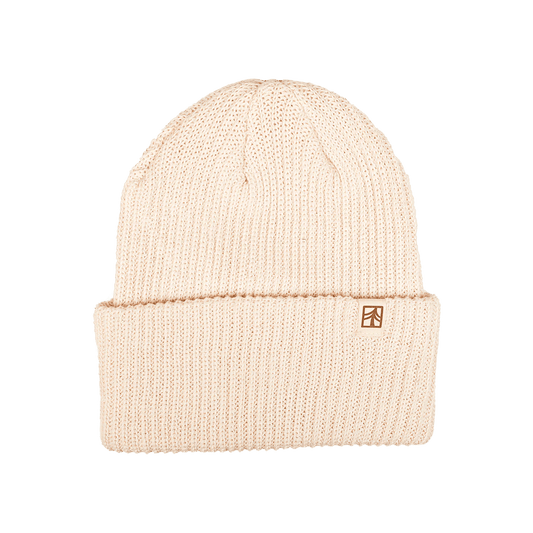 Natural Custom Rustek Organic Cotton Beanie - Corporate Gifts