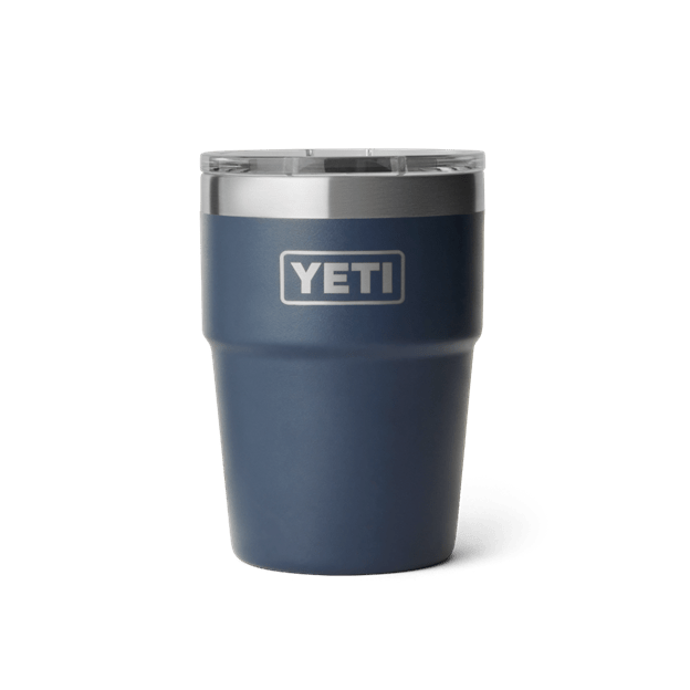 Navy / 16 oz. Custom YETI Rambler Stackable Cup - Corporate Gifts