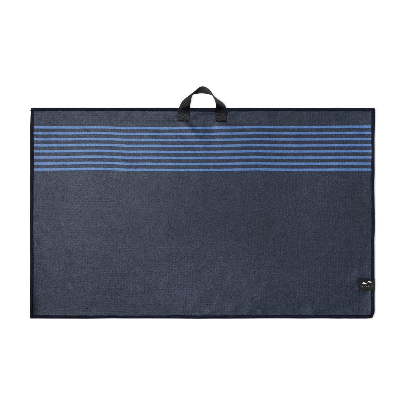 Navy Blue Custom Slowtide Fairway Quick Dry Golf Towel - Corporate Gifts