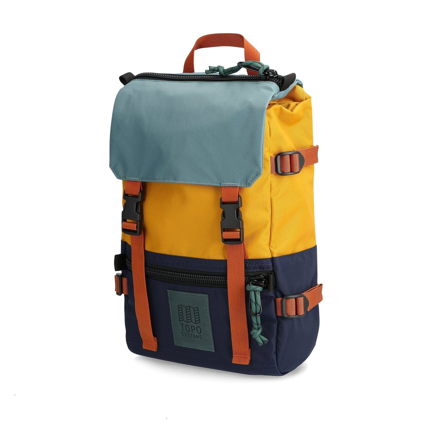 Navy /Mustard Custom Topo Designs Rover Pack Mini - Corporate Gifts