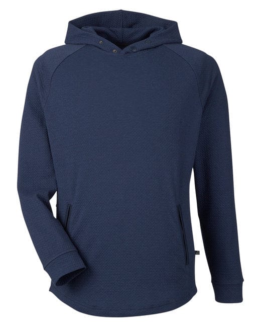 Navy / SM Custom Swannies Golf Unisex Camden Hooded Pullover - Corporate Gifts