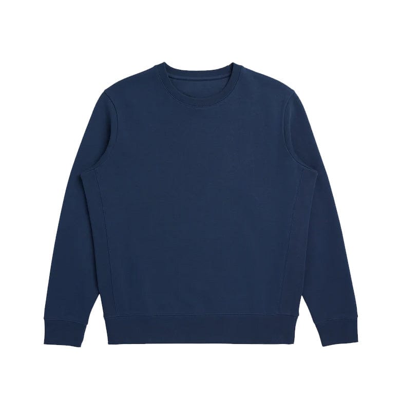 Navy / XS Custom Original Favorites Organic Cotton Crewneck Sweatshirt - Corporate Gifts