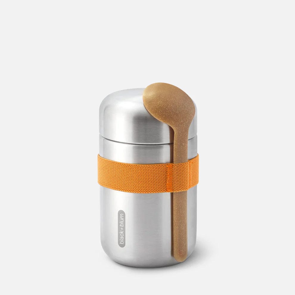 Orange Custom Black + Blum Food Flask - Corporate Gifts