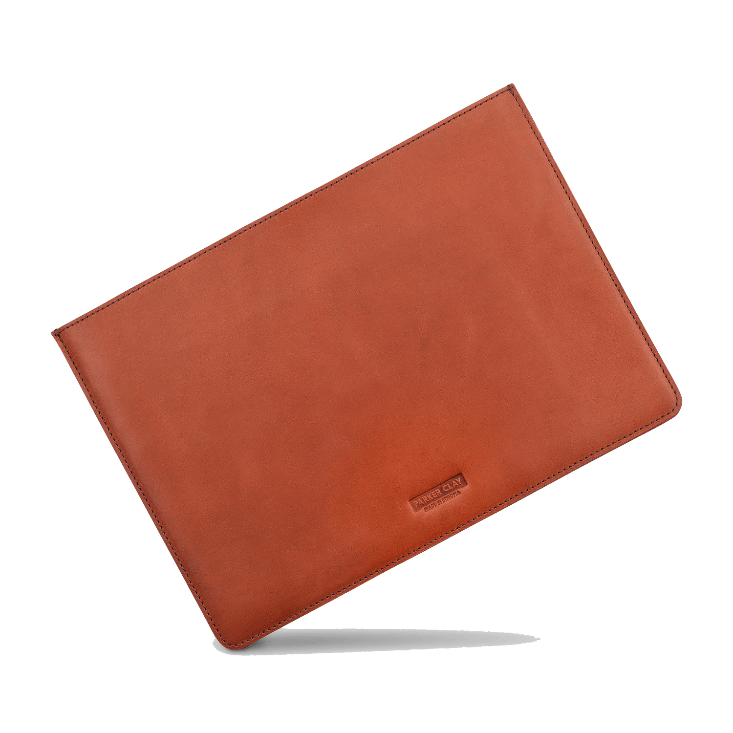 Rust Brown Custom Parker Clay Presidio Laptop Sleeve - Corporate Gifts