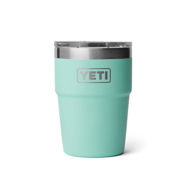 Seafoam / 16 oz. Custom YETI Rambler Stackable Cup - Corporate Gifts