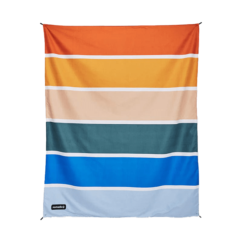 Stripes Retro Custom Nomadix Festival Blanket - Corporate Gifts