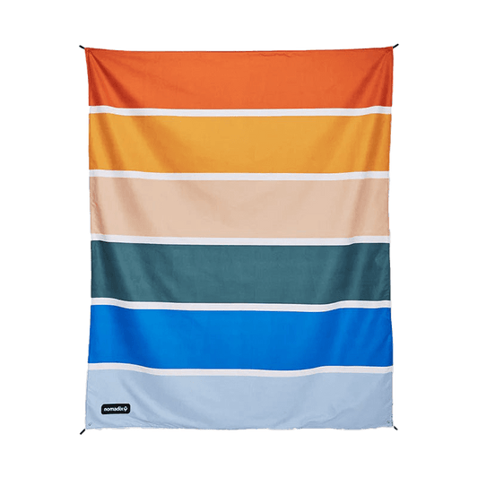 Stripes Retro Custom Nomadix Festival Blanket - Corporate Gifts