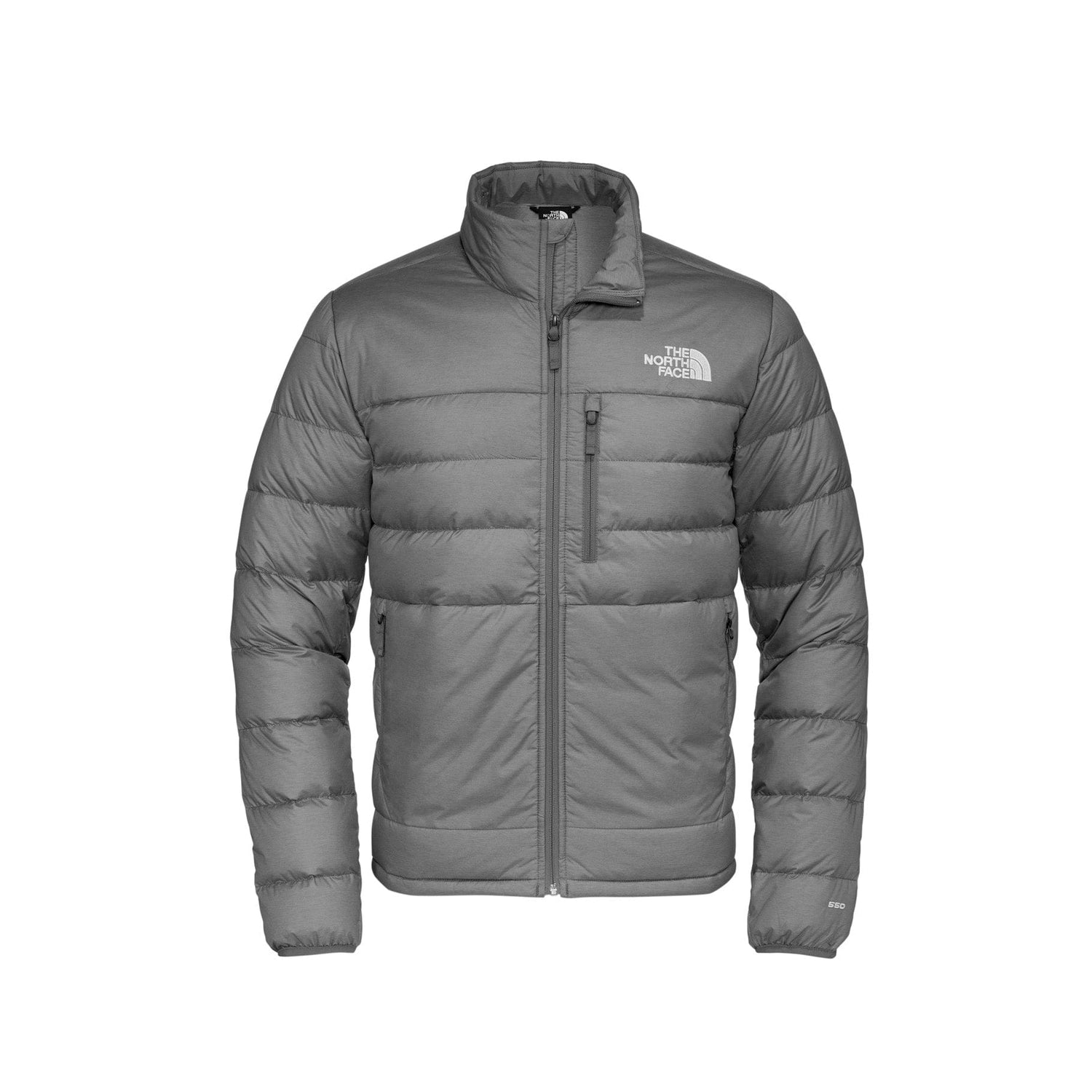 TNF Medium Grey Heather / XS / Men's Custom The North Face Down Hybrid Jacket - Corporate Gifts