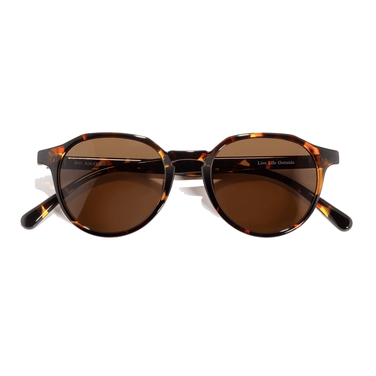 Tortoise Amber Custom Sunski Vallarta Sunglasses - Corporate Gifts