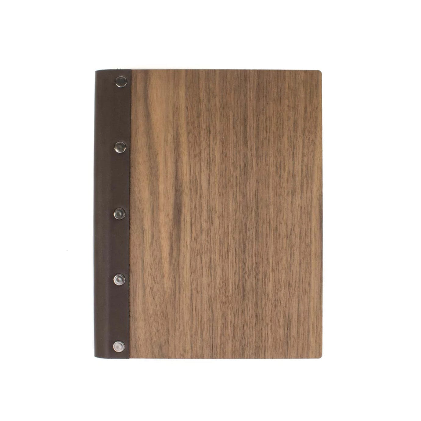 Walnut / Mini Custom Wood Padfolio - Corporate Gifts