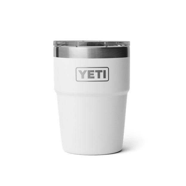 White / 16 oz. Custom YETI Rambler Stackable Cup - Corporate Gifts