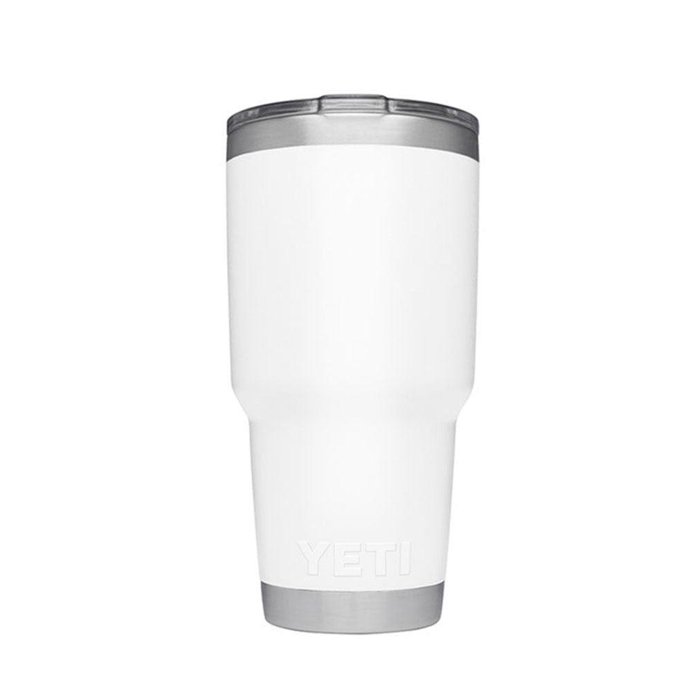 White / 30 oz. Custom YETI Rambler Tumbler - Corporate Gifts