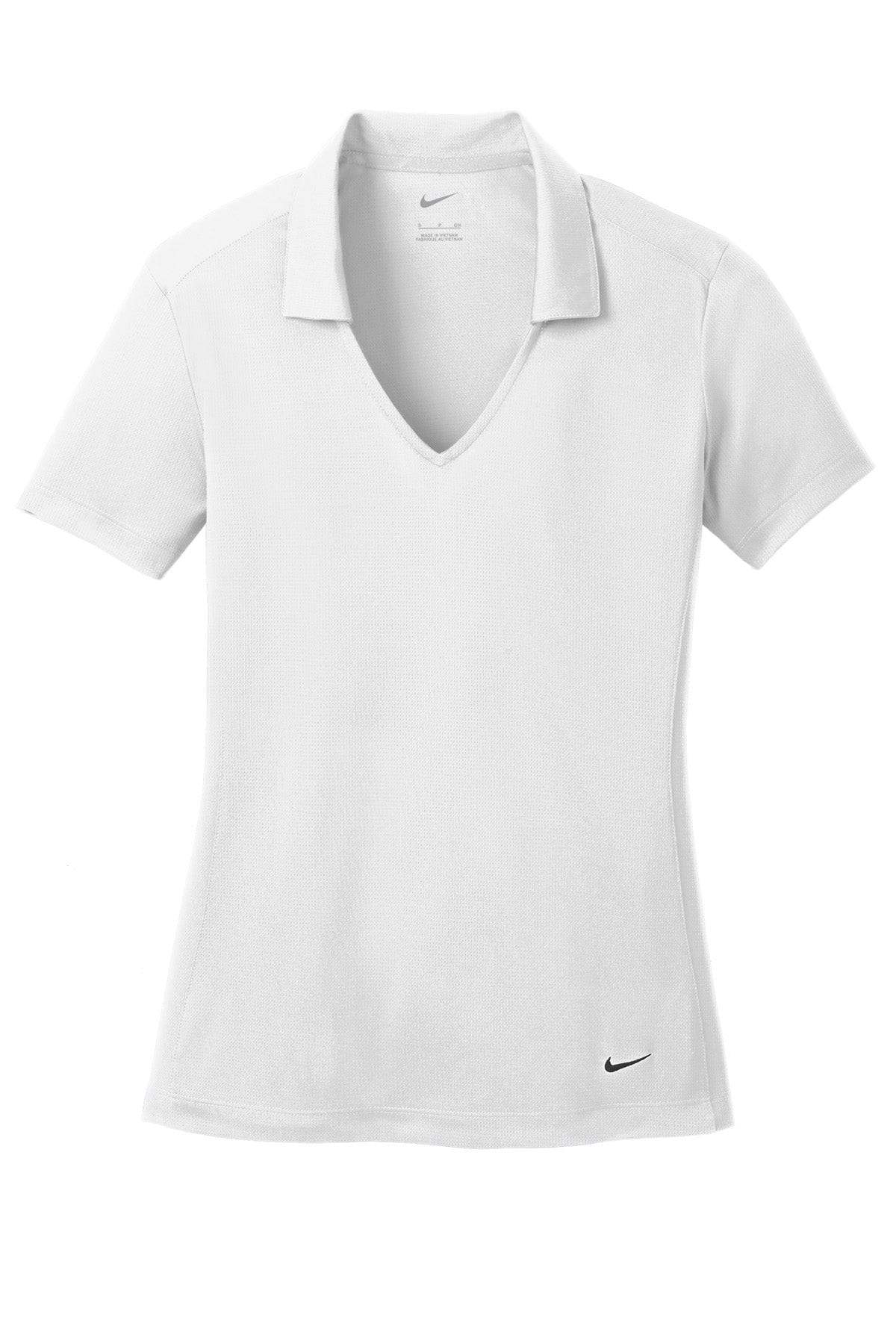 White / XL / Womens Custom Nike Dri-FIT Vertical Mesh Polo - Corporate Gifts